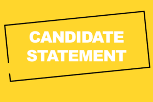 Statement in Response to Comments at the Candidate’s Forum