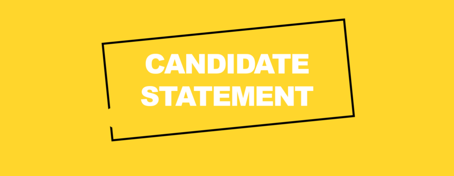 Statement in Response to Comments at the Candidate’s Forum